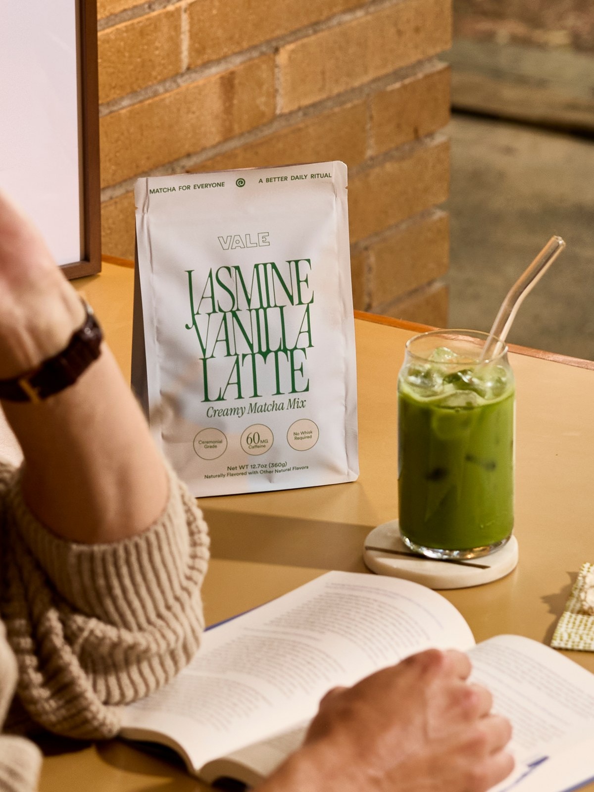 Jasmine Vanilla Matcha Latte
