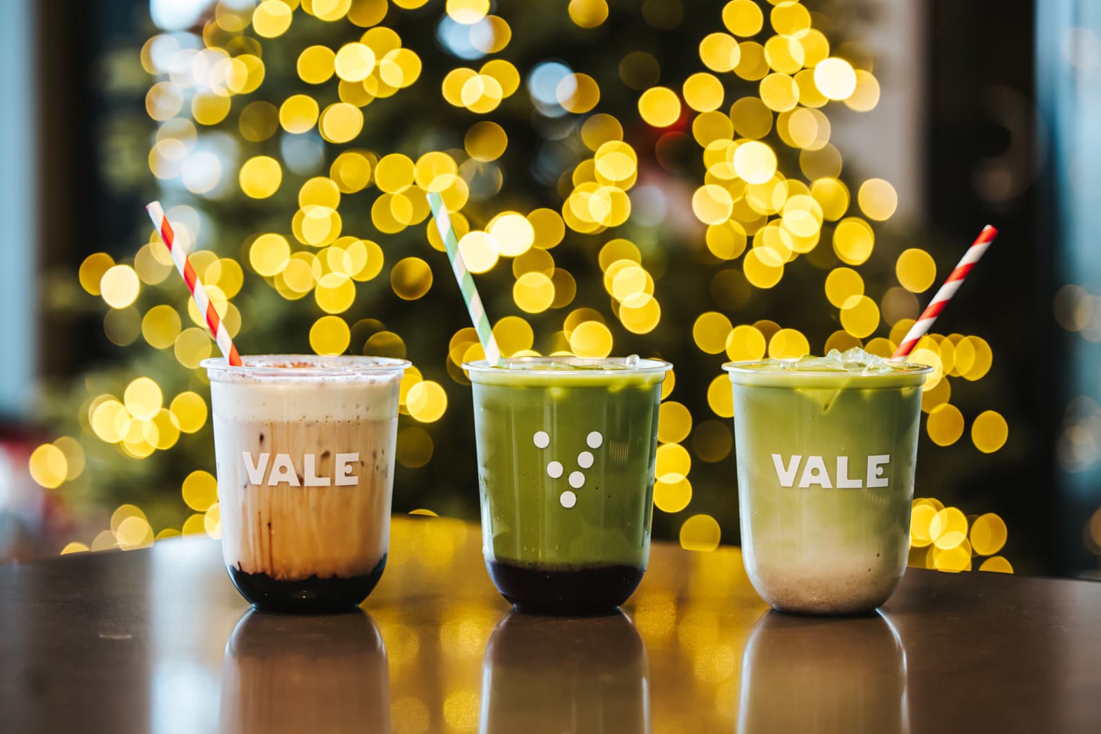 Vale Matcha Bar drinks